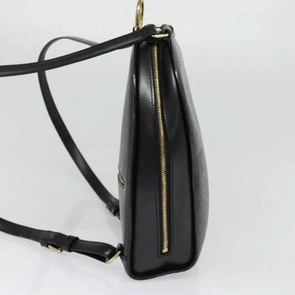 LOUIS VUITTON Epi Mabillon Backpack Black - Picture 5 of 16